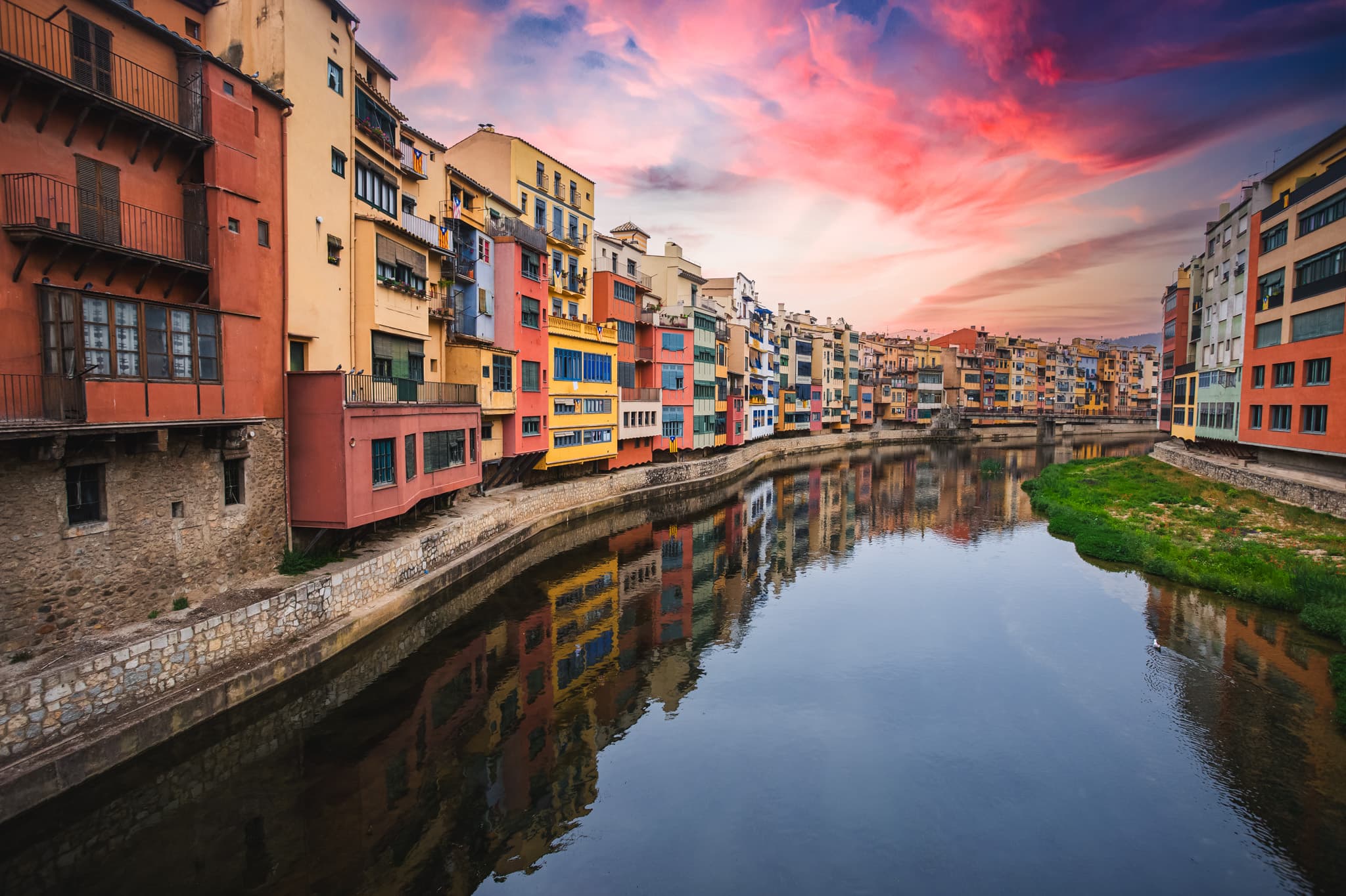 Girona · Colour on the Onyar